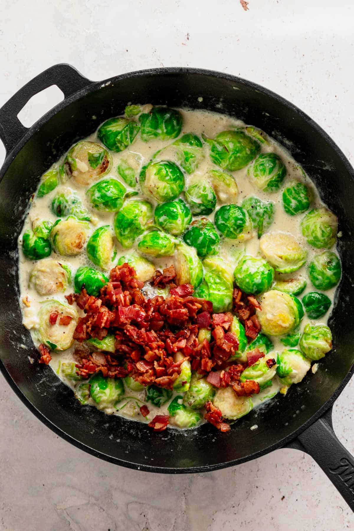 brussel sprouts skillet.