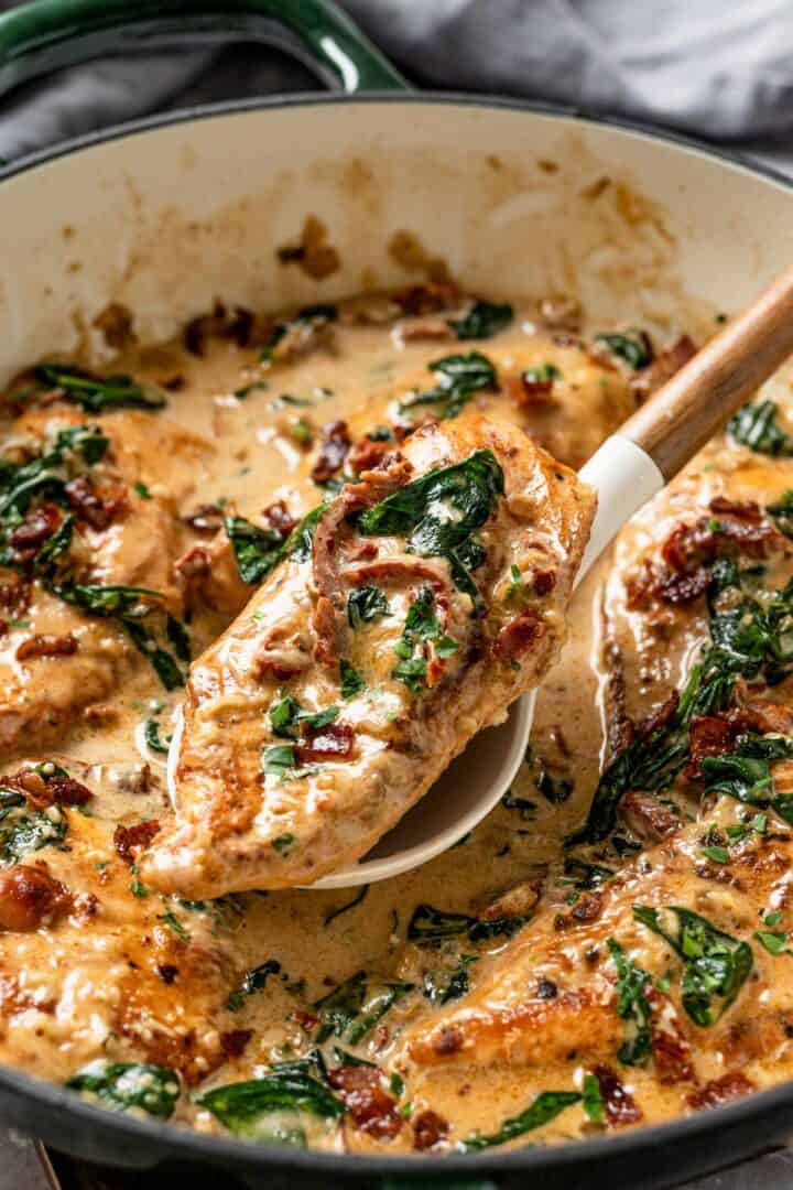Easy Creamy Tuscan Chicken Skillet Recipe