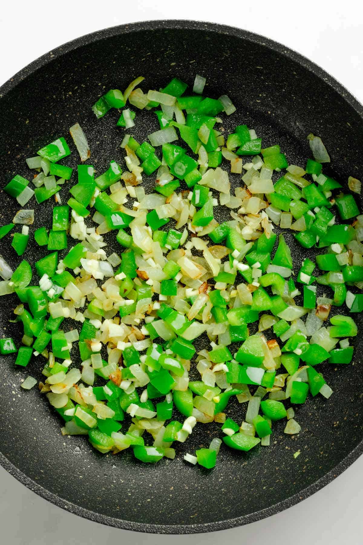 Saute vegetables.
