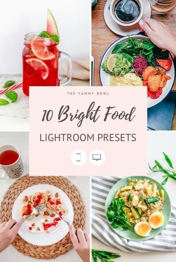 Create stunning bright and light food photographs with these 10 Bright Lightroom Presets. Edit with style. Improve your content. Grow your brand.