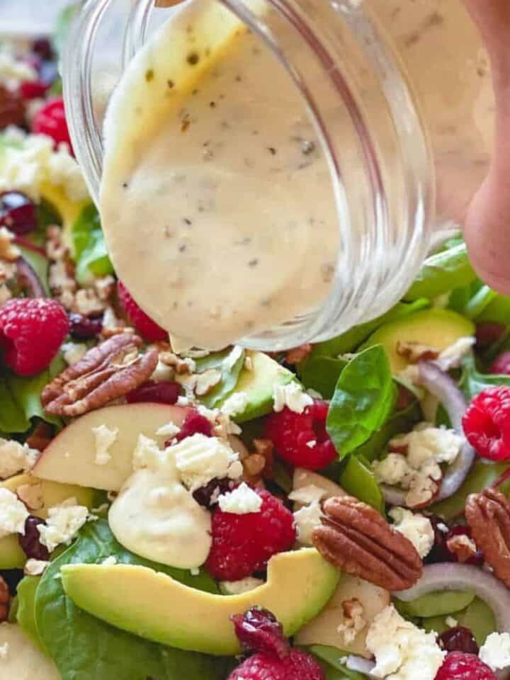 The taste of this creamy Greek Yogurt Herb Dressing is so luxurious that you'll love adding it to many other recipes as it instantly brightens any dish.
