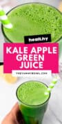 kale apple green juice