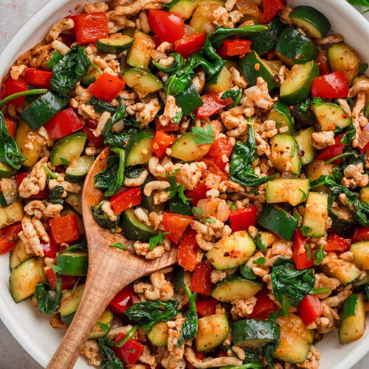 30-Minute Turkey Veggie Skillet