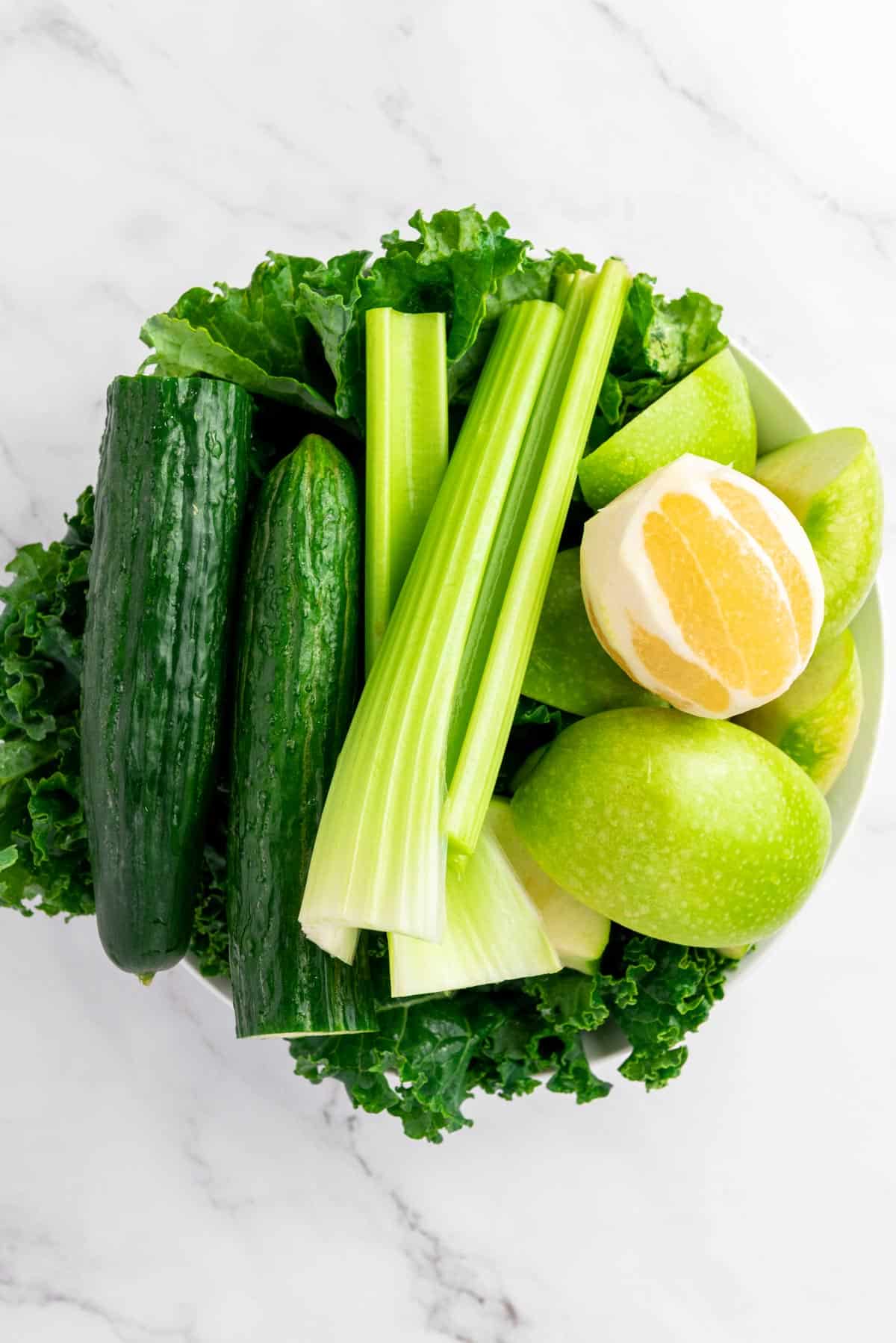 5 ingredients green juice recipe