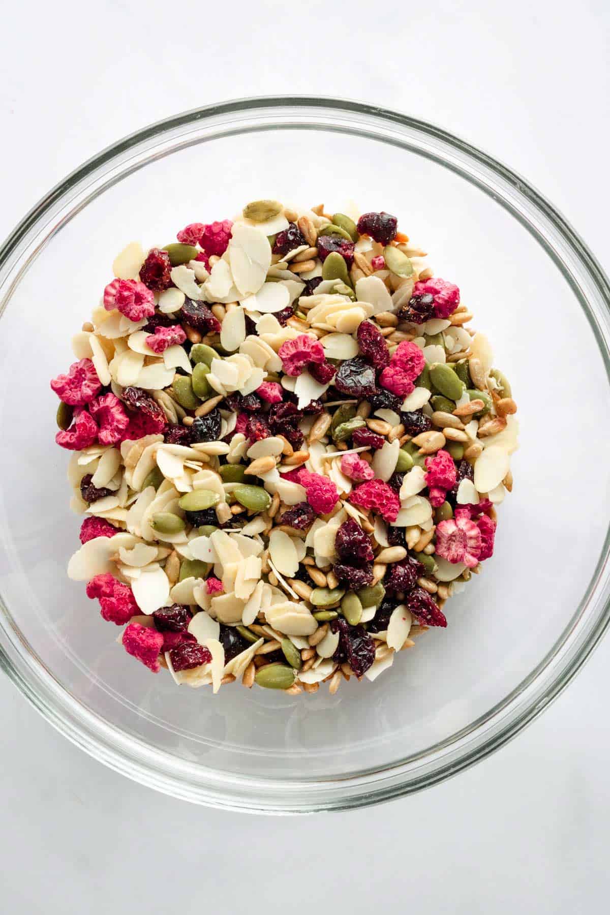 dried fruits and nuts in a bowl