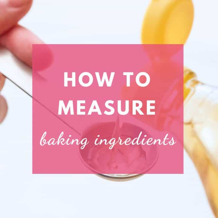 measuring spoons.