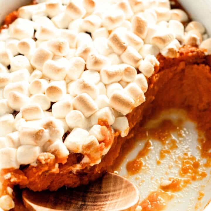 sweet potato casserole.