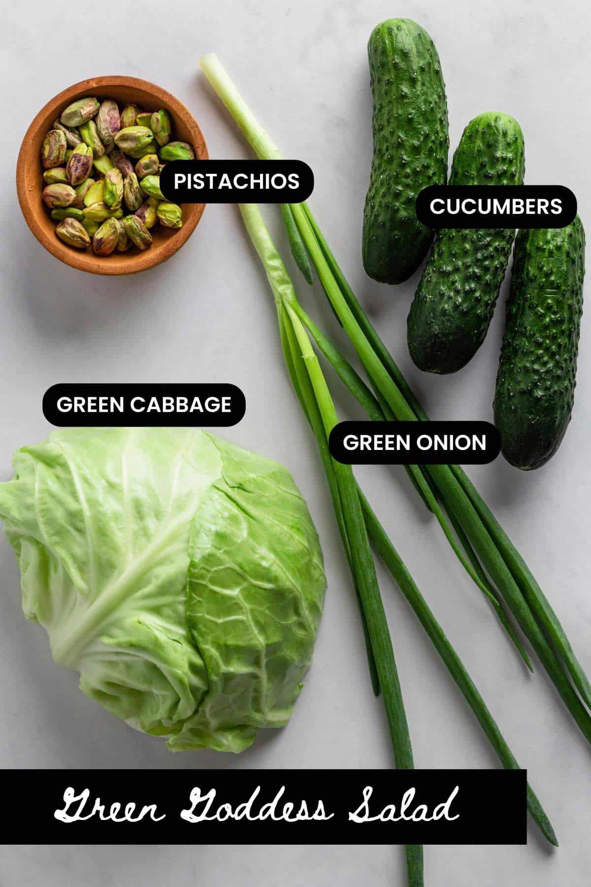 green goddess salad ingredients