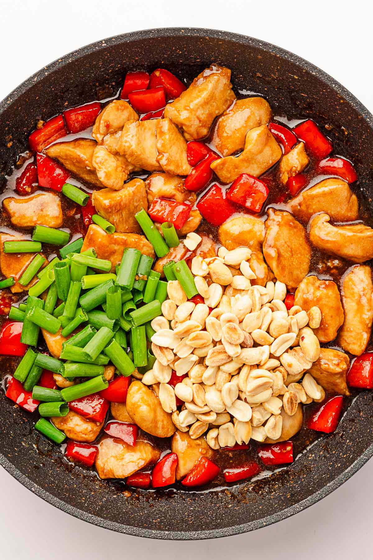 kung pao chicken stir fry.