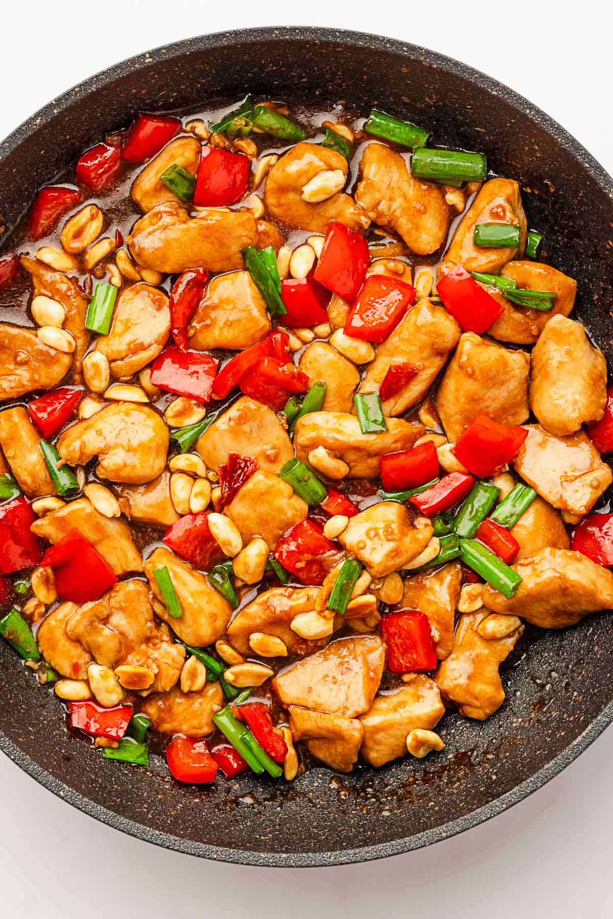 kung pao chicken stir fry.