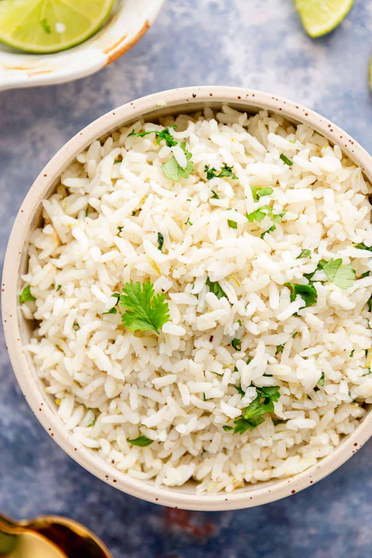 garlic cilantro lime rice.