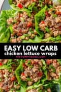 pinterest picture of chicken lettuce wraps