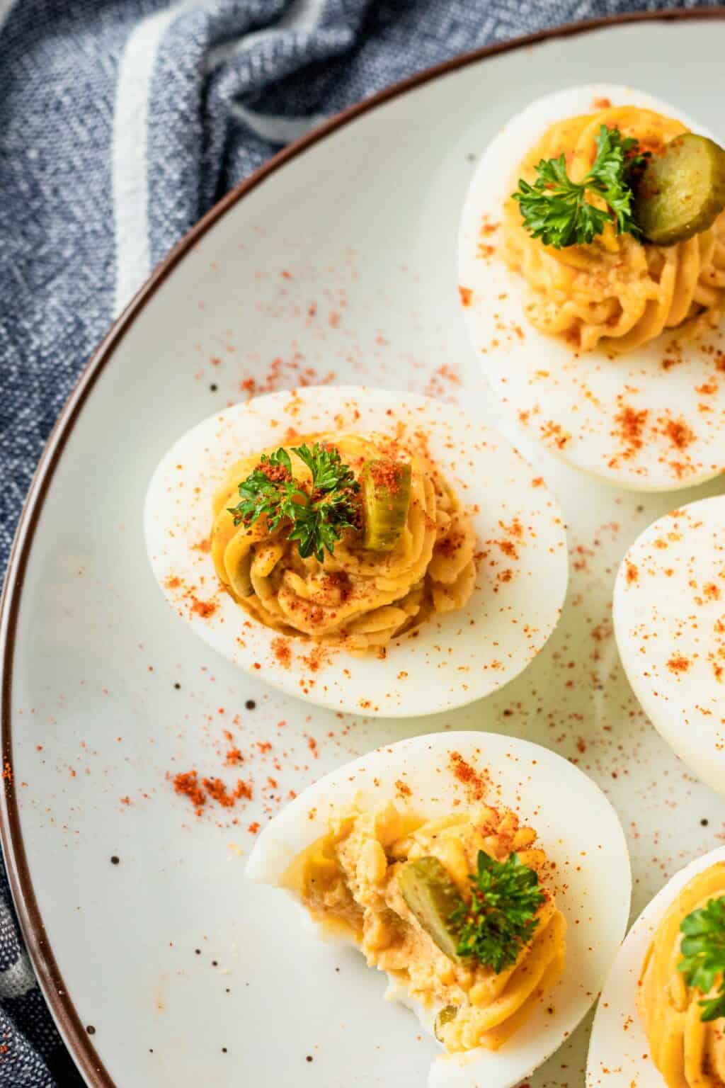 Million Dollar Deviled Eggs The Yummy Bowl 0275