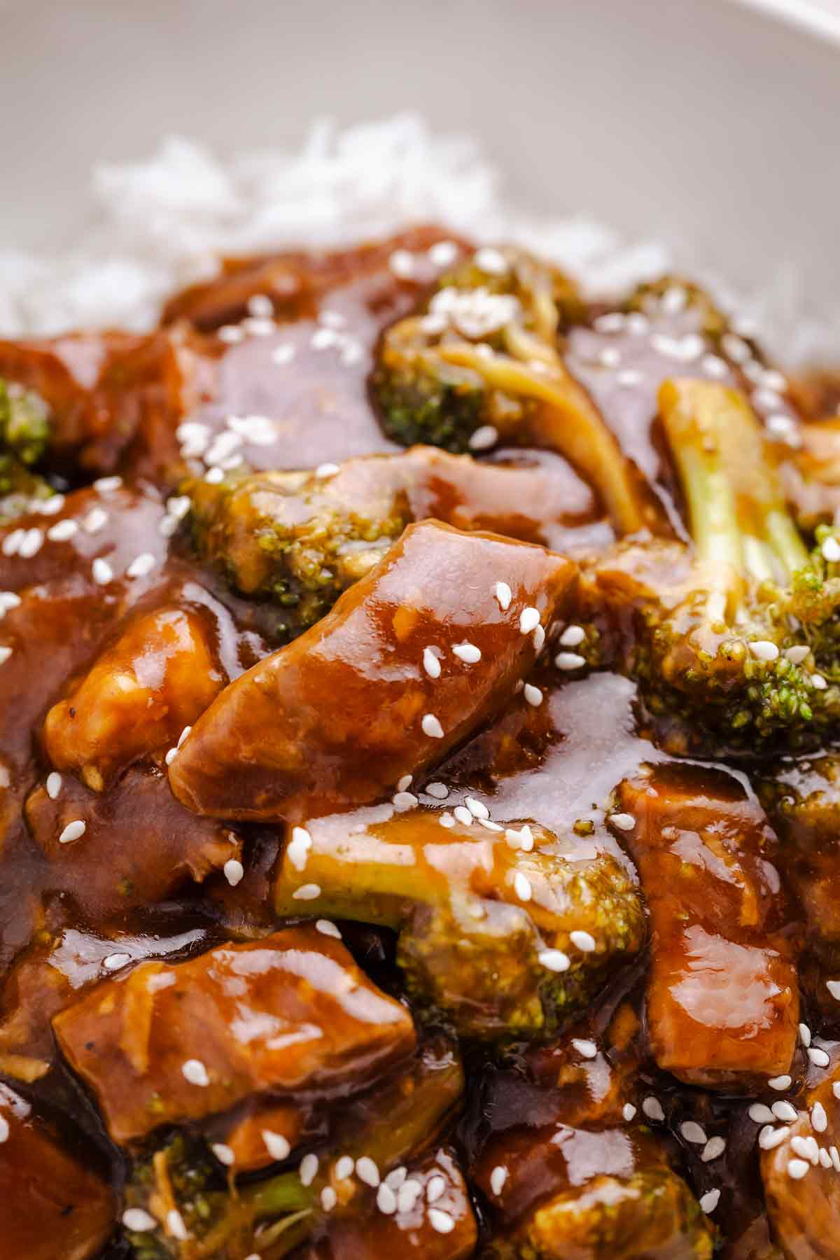beef and broccoli.