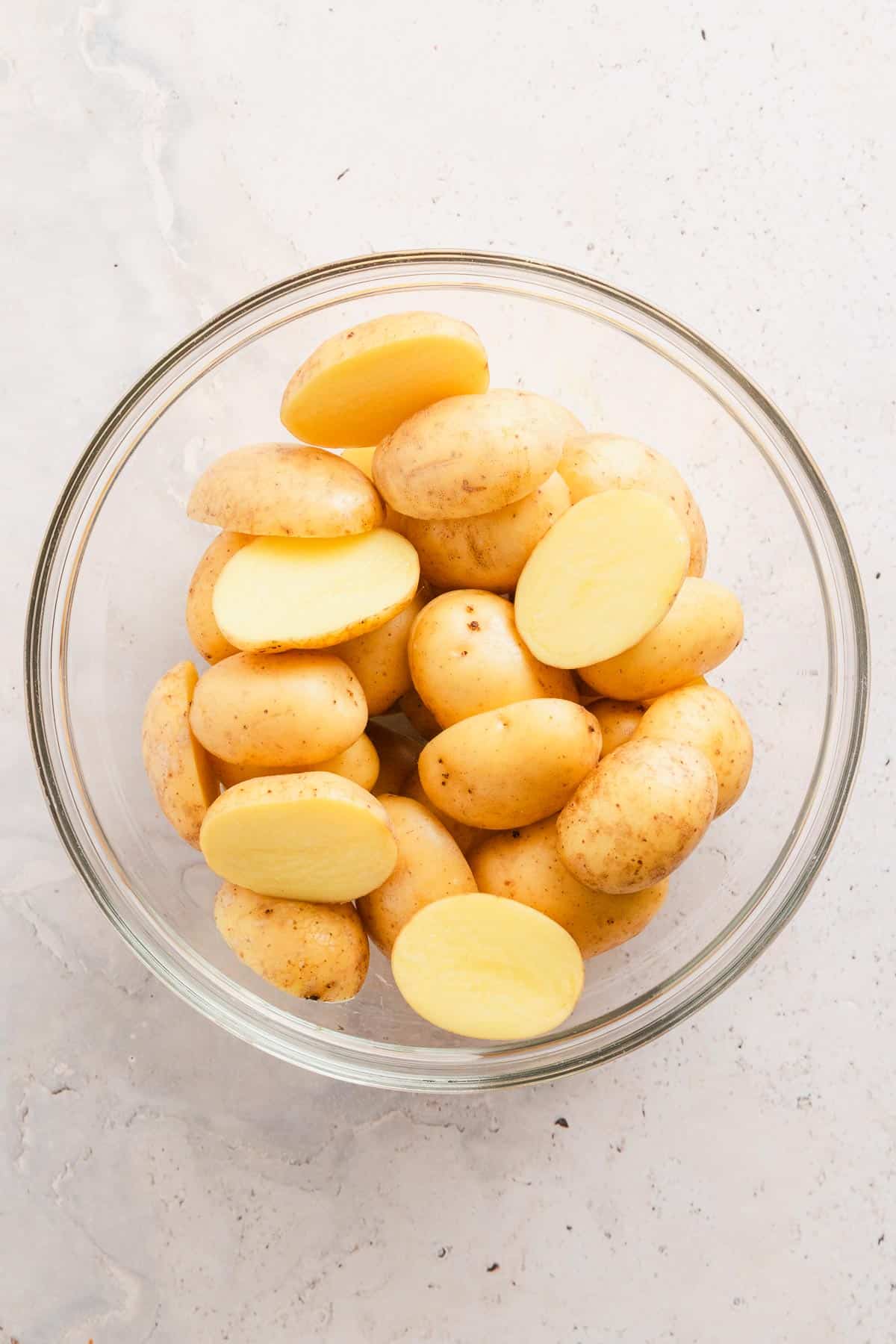 potatoes in a bowl.