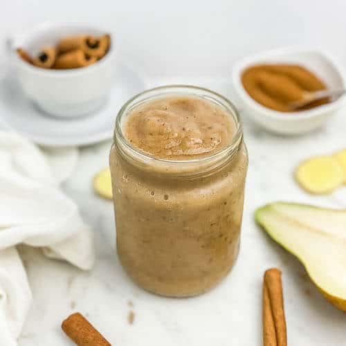 Easy Slow Cooker Spiced Pear Butter