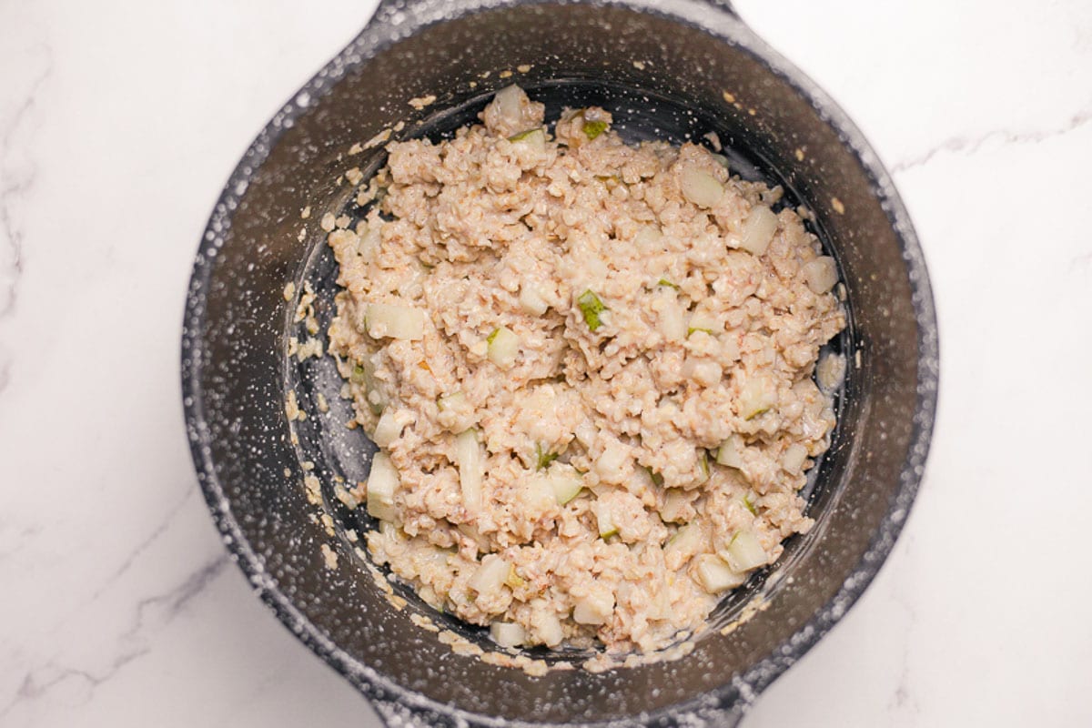Spiced Pear Porridge Vegan