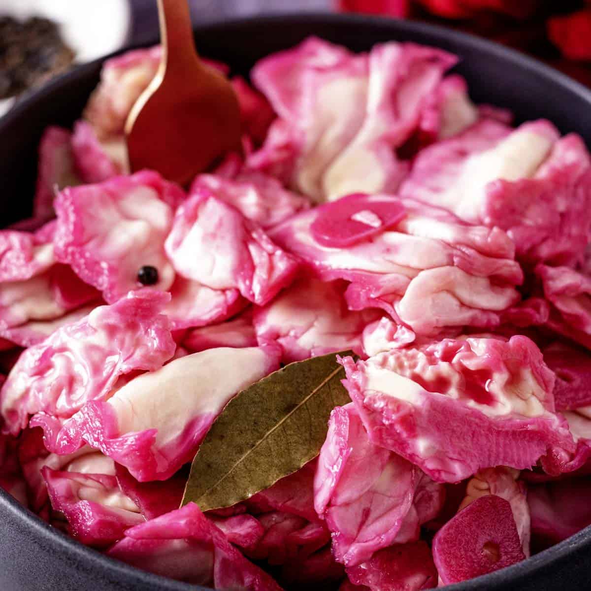 sauerkraut alternative pickled cabbage.