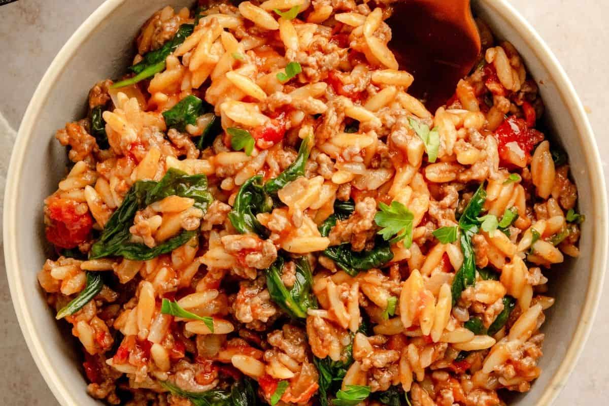 Ground beef dinner ideas.