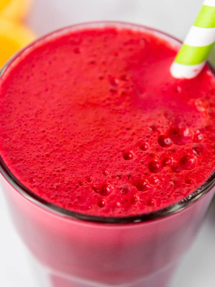 beet, orange and carrot juice.