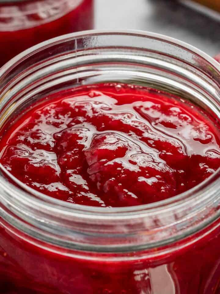 rhubarb jam.