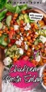 Avocado Chickpea Salad pinterest