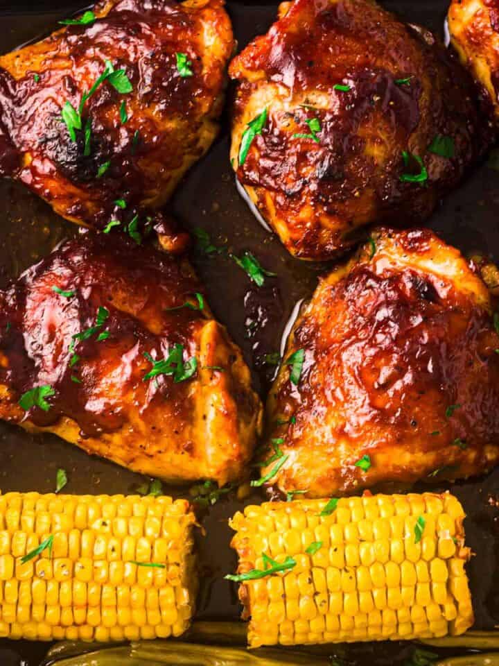 sheet pan chicken thighs