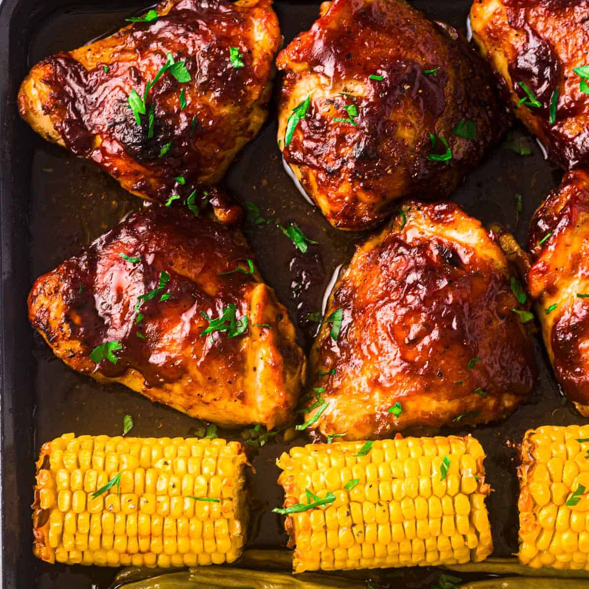 sheet pan chicken thighs