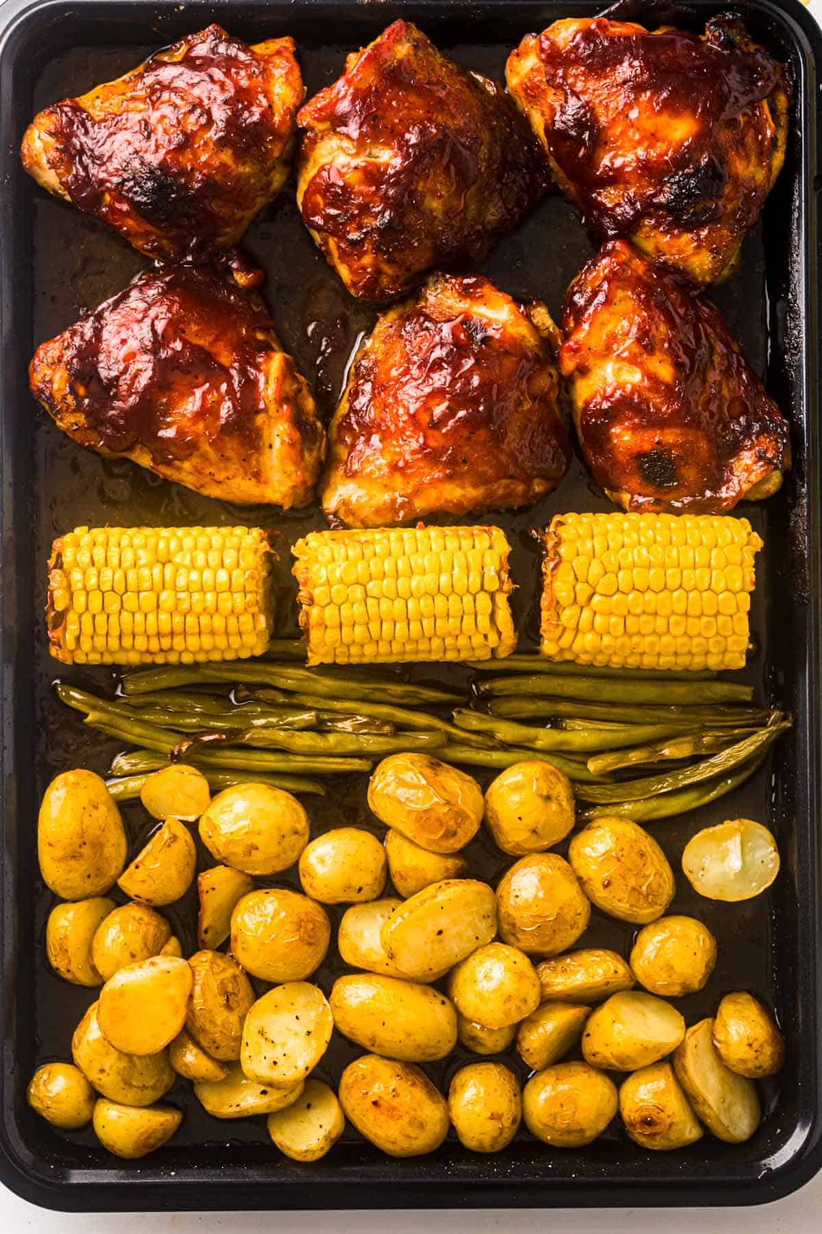 sheet pan chicken thighs