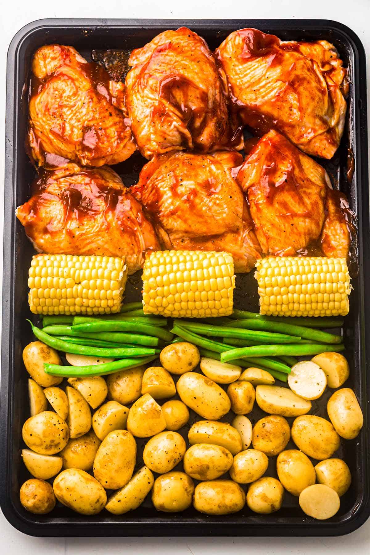 sheet pan chicken thighs