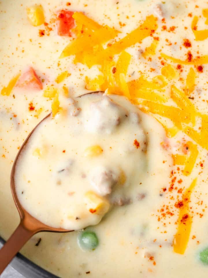 Shepherd's pie soup.
