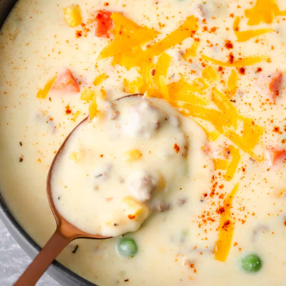 Shepherd's pie soup.