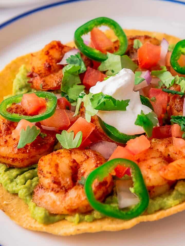shrimp tostadas.
