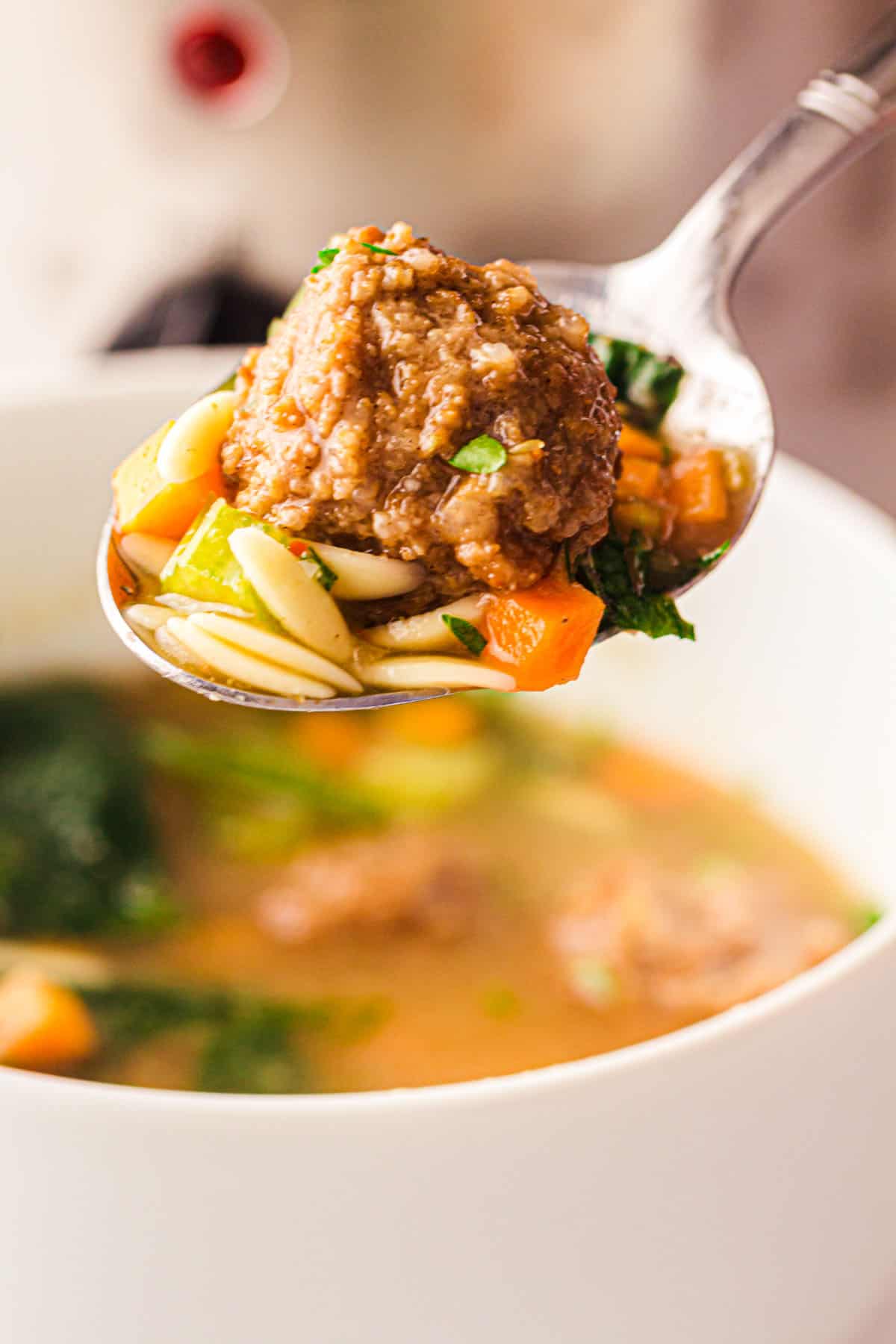 italian meatball soup