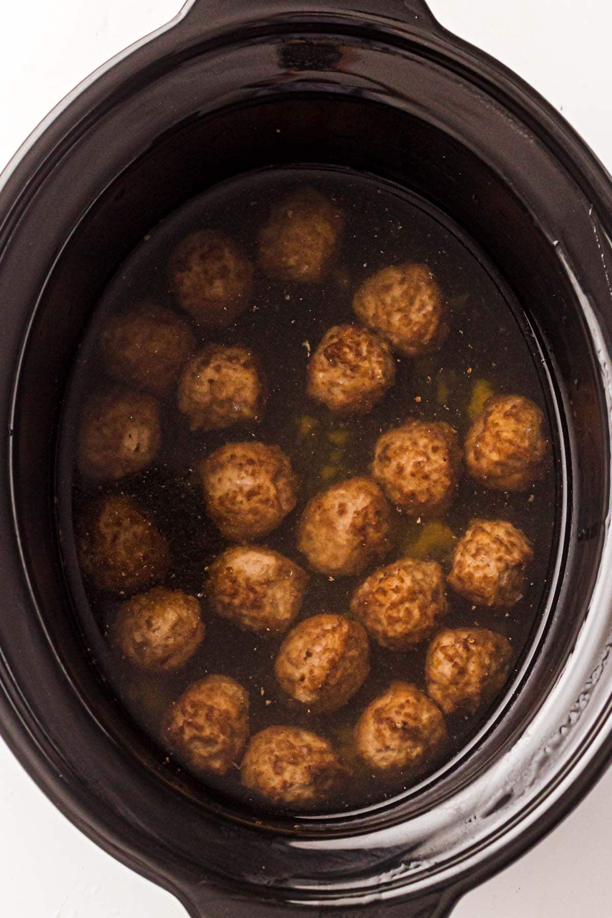 italian meatball soup