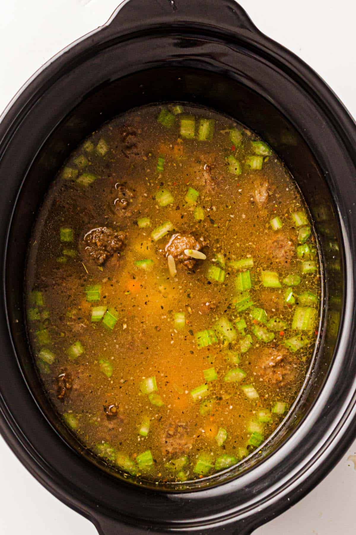 italian meatball soup