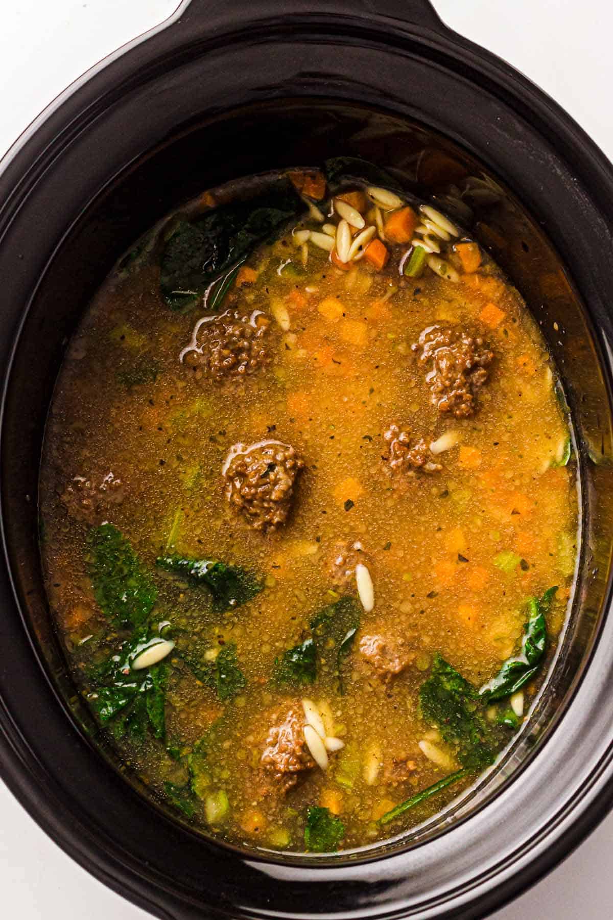 italian meatball soup