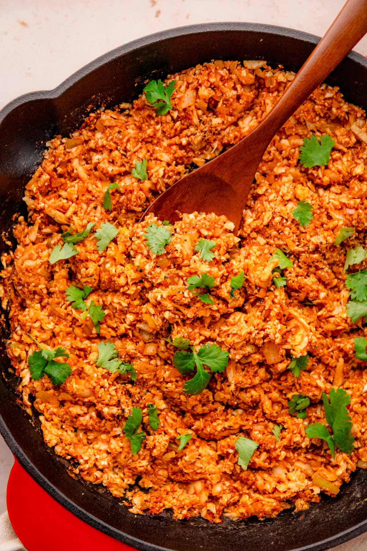 Spanish cauliflower rice.