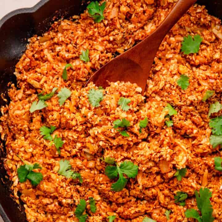 Spanish cauliflower rice.