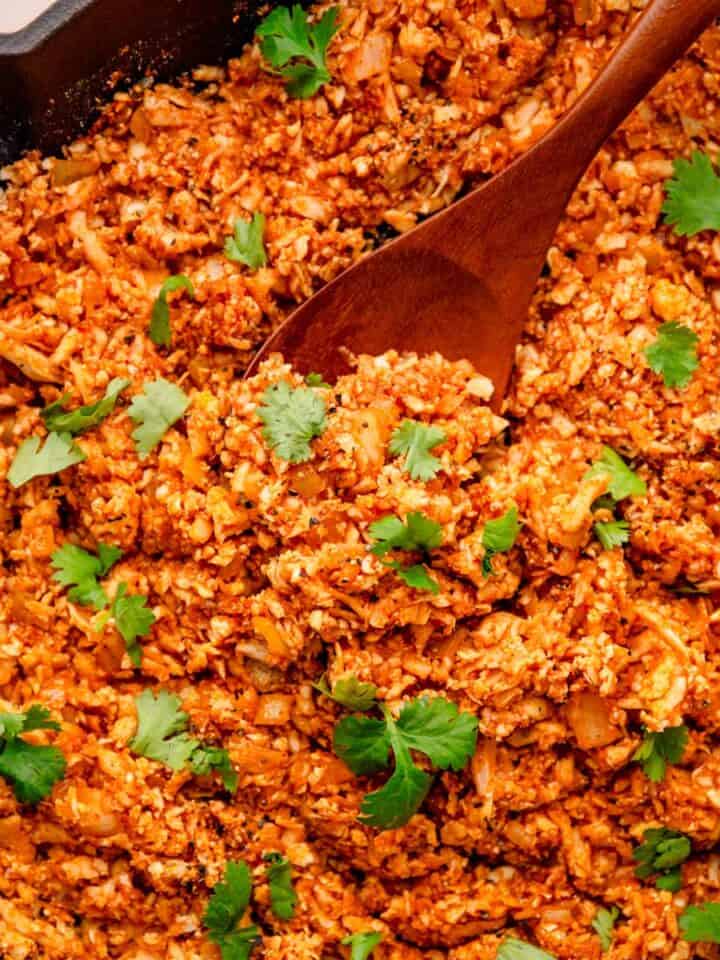 Spanish cauliflower rice.