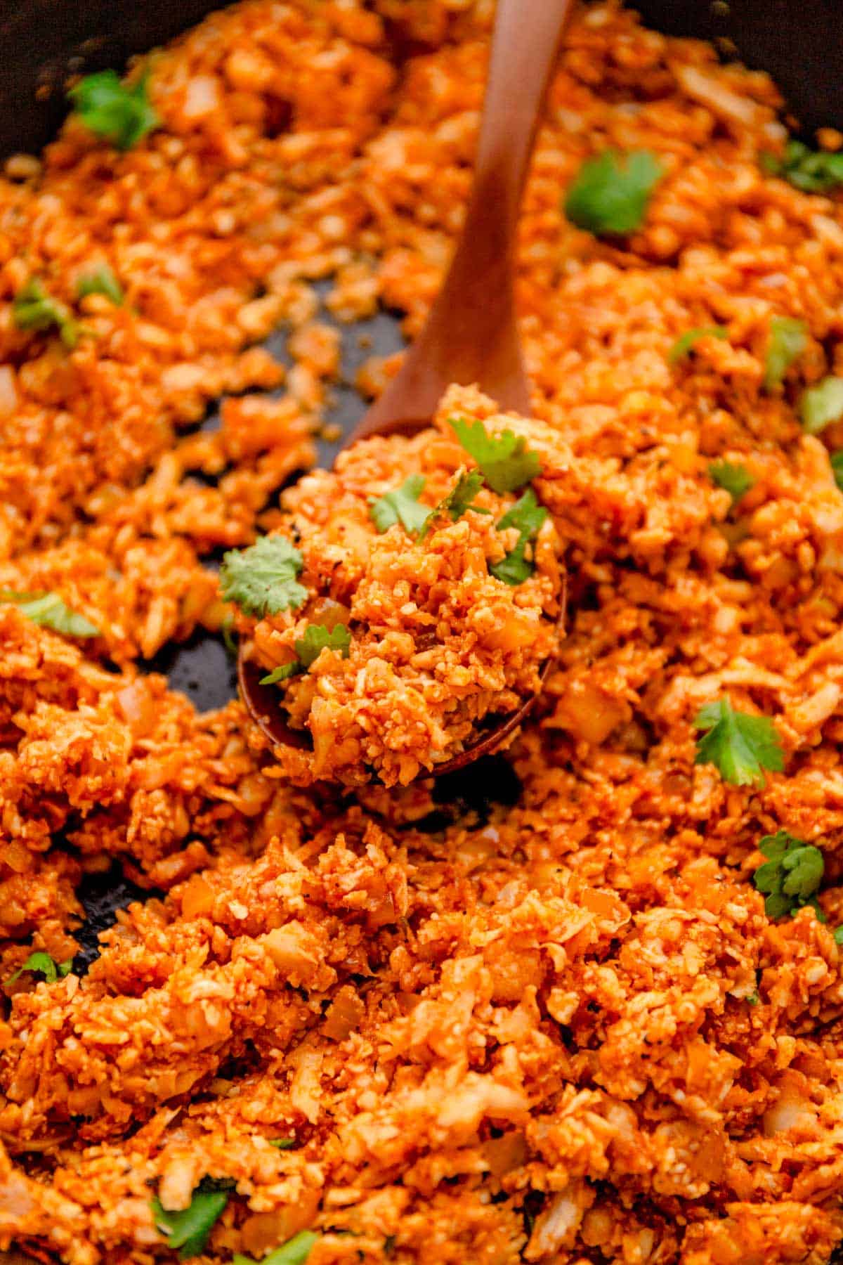 Spanish cauliflower rice.