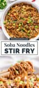 Soba Noodles Stir Fry