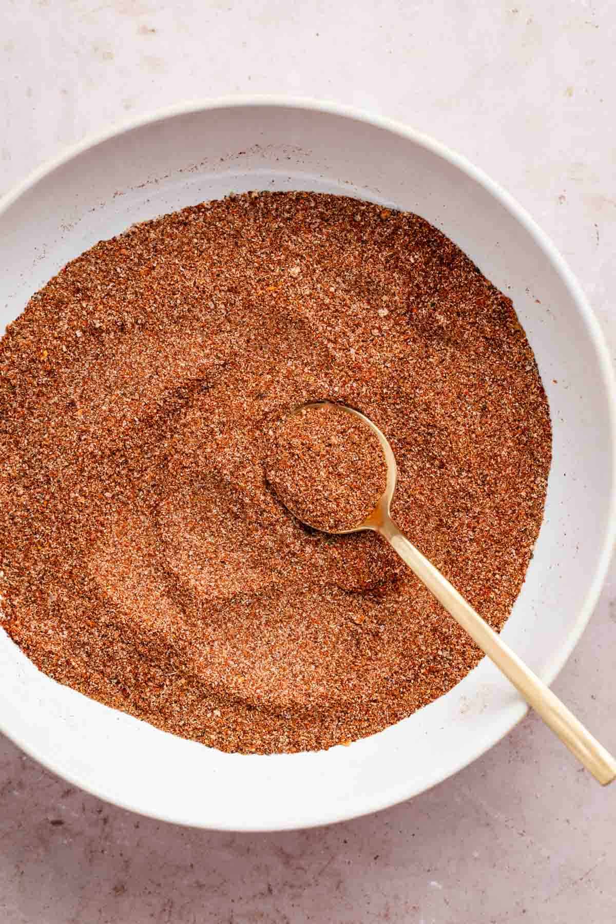 taco seasoning in a bowl