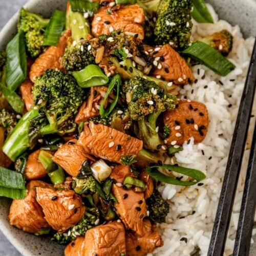 Teriyaki Chicken And Broccoli The Yummy Bowl