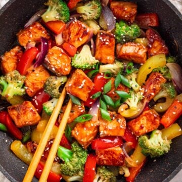teriyaki glazed salmon