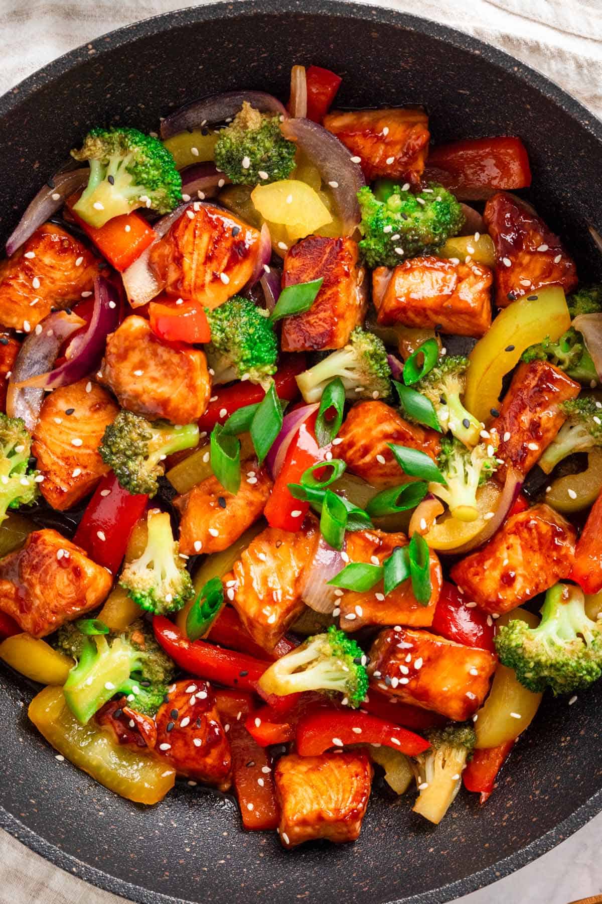 teriyaki salmon
