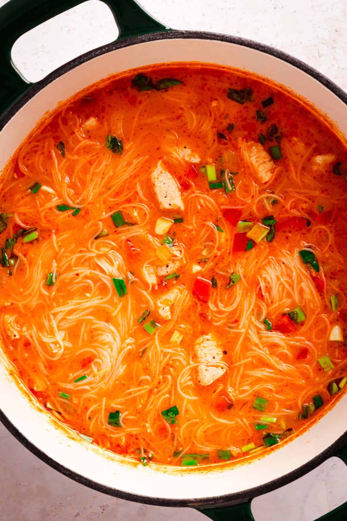 thai red curry noodle soup