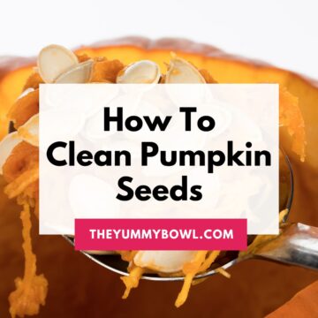 how to clean pumpkin seeds.