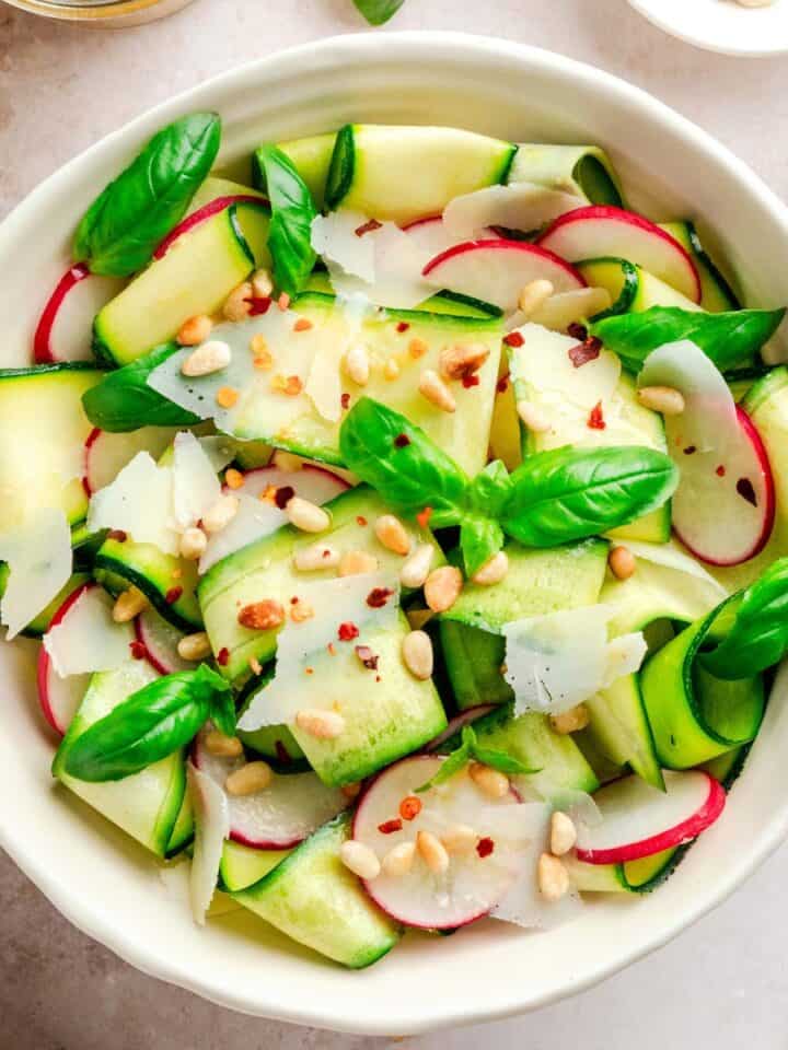 zucchini fries with label that reads: 10 best easy zucchini recipes.