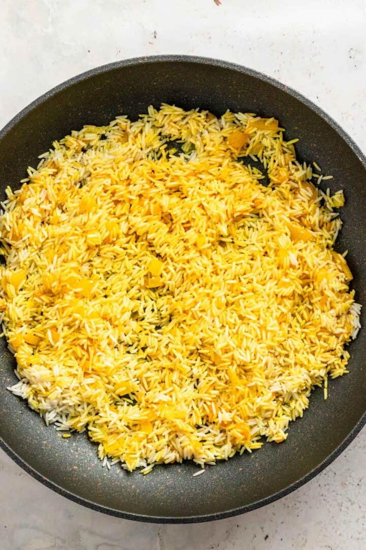 Yellow Box Quick Rice Yellow Rice (Ready in 20 Minutes!) - The Yummy Bowl